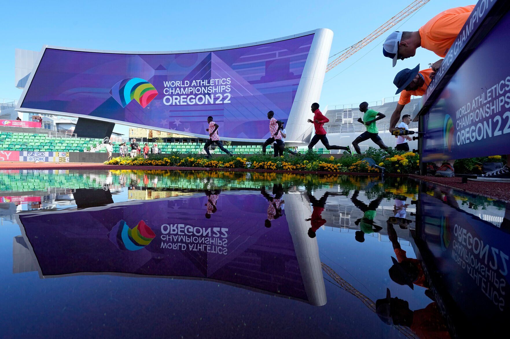 APTOPIX Worlds Athletics